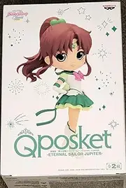 Banpresto Q Posket Eternal Sailor Jupiter Pretty Guardian Sailor Moon Cosmos The Movie (Ver.B), 5.5" Multicoloured, BP88178