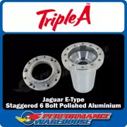 Steering Wheel Adaptor Boss to suit Jaguar E-Type XKE, Polished Aluminium