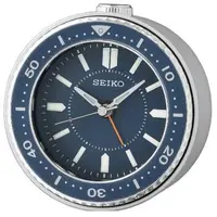 在飛比找森森購物網優惠-SEIKO 精工 水鬼潛水錶造型貪睡鬧鐘/藍/QHE184L
