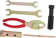 PENIKOKO 1 Set Versatile Maintenance Tool Kit Compact Pliers Wrenches Plug Remover Screwdriver Portable Repair Tools for All Brands and Models