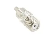 Adaptor RCA Male Plug to F Type Female Socket Connector
