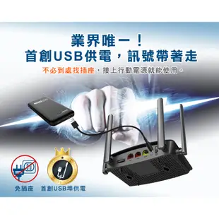 TOTOLINK LR350 4G LTE 無線網路 行動 路由器 分享器 SIM卡隨插即用 USB供電