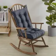 Rocking Chair Cushion Premium Tufted Pads Non Skid Slip Backed Upper and Lower w