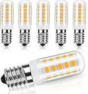 DiCUNO Dimmable E14 LED Bulb, Warm White 2700K, 2.5W, 30W Halogen Equivalent, 250LM, 230V, E14 SES Small Edison Screw Light Bulb for Fridge/Cooker Hood/Salt Lamp, Pack of 6