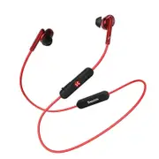 Encok S30 Wireless bluetooth 5.0 Earphone HiFi Stereo Sports IPX5 Waterproof Headphone with Mic RED COLOR