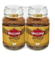 2 x Moccona Classic Medium Roast Freeze Dried Instant Coffee 400g