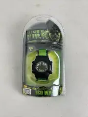 The Incredible Hulk LCD Watch Factory Sealed 2009 Needs New Battery