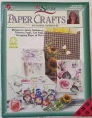 Plaid Decorative Painting Pattern Book One Stroke PAPER CRAFTS by Donna Dewberry