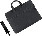 AIMALL Laptop Sleeve with Shoulder Strap - Premium Oxford Cloth Carry Case Bag for MacBook Air/Pro, HP, 14" & 15" Notebooks - Waterproof, Dustproof, Wear-Resistant - for Men & Women