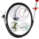 Claw Grabber Pipe Cleaner Hair Drain Clog Remover Tool with Handle for Shower
