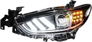 Car Head Light Compatible For Mazda 3 ATENZA 2014-2019 Upgrade Headlights DRL Head Light Assembly