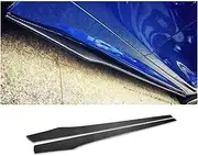 Carbon Fiber Car Side Skirt Extension Splitters Lip Diffuser Compatible for BMW M6 F06 F12 F13 2 Door 4 Door(Carbon 2 Door)