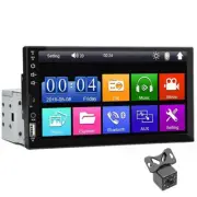 Single Din For Apple CarPlay Android Auto Car Stereo Radio Bluetooth FM USB AUX (for: Volvo)