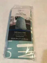NEW Mainstays Printed Laundry Bag, Holds 2 Loads, "IT ALL COMES OUT IN THE WASH"