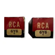 RCA 6Y6G Tubes NIB NOS Untested