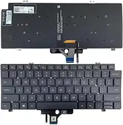 Keyboard for DELL Latitude 7420 7410 5420 Computer 0CVGNH PK132UG2A00 with Backlight Black (7410 Backlight)