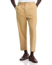 Alex Mill Pleated Cropped Chino Pants