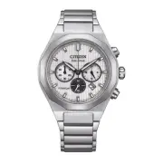 Citizen Watch Zenshin Senkei Chrono Super Titanium Eco Drive White CA4690-51A