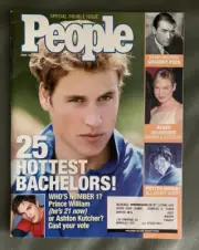PEOPLE 7/2003 PRINCE WILLIAM 25 HOTTEST BACHELORS and Potter Mania! NEW