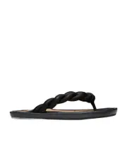 REDValentino Turnered Thong Sandals 38 black