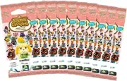 Animal Crossing Trading Cards - 10 Series 4 Cards, 30 Total for Fun Collecting