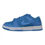 Nike Dunk Low PRM "Topography" University Blue White FN6834-412 - Men's Size 9.5