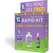 KP24 Rapid Head Lice Treatment Kit