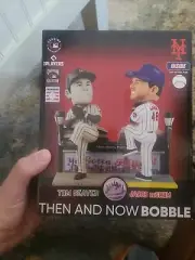 JACOB DEGROM TOM SEAVER Then And NOW NEW YORK METS FOCO DUAL Bobblehead Limited