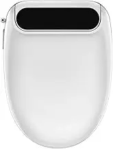 Electric Bidet Toilet Seat,Electric Portable Toilets Cover Smart Wash Clean Seats with Remote Control,Adjustable Temperature Portable Position,Cover Bathroom Washlet Spray Water Auto Smart Wash