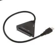 USB3.1 SATA 3.0 Converter Cable DC 12V Power Adapter for 2.5"3.5" Hard Drive HDD