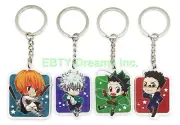 Set of 4 Hunter x Hunter Anime Acrylic Keychain Killua Gon Kurapika Leorio v2