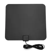 Digital TV Antenna 65 Miles Range 1080P Amplified Booster HDTV UHF VHF FM