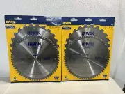 Brand New 2 Packs Irwin 10” 24T & 60T - You Get Both Two Packs For Bids