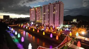 怡保市的3臥室公寓 - 1200平方公尺/2間專用衛浴 (Kinta Riverfront Ipoh - 3 Bedrooms for 7 paxKinta Riverfront Ipoh - 3 Bedrooms for 7 pax (MK1)