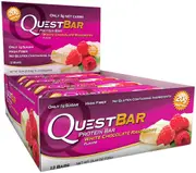 Quest Bar White Chocolate Raspberry 60g x 12