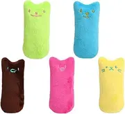 Catnip Toys for Indoor Cats, Refillable Catnip Toys - Cat Nips Toy, Kitten Interactive Toys for Cat Lover Chew Bite Kick