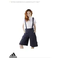 在飛比找蝦皮購物優惠-Adidas original 可拆吊帶褲裙 女 海軍藍  