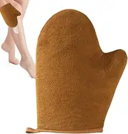 Self-tanning glove, self-tanning applicator glove, double self-tanner glove, face and body self-tanning gel, self-repellent gloves, soft and without traces