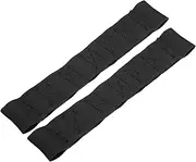 Car Door Limiting Check Strap Door Strap Replacement for Jeep Wrangler YJ - Pack of 2 Black Auto Replacement Parts