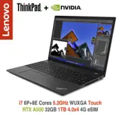 ThinkPad P16s i7 1370P 5.2GHz A500 WUXGA Touch 32GB 1TB 4G 3Y Premier+ADP Wrrnty