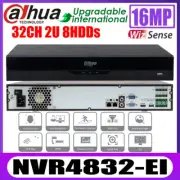 Dahua NVR 32CH 8 SATA WizSense 8K 32 Channel Network Video Recorder NVR4832-EI