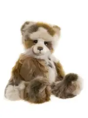 Charlie Bears Gooseberry Pie Teddy Bear With Hat And Necklace Detail