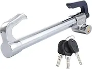 Steering Wheel Brake Lock, Retractable Double Hook Car Clutch Pedal Lock, Anti-Theft for Car Truck SUV Van