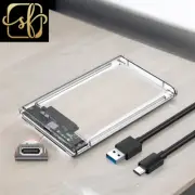 Type c to USB - USB 3.0 to SATA III Hard Disk Case for 2.5 Inch HDD SSD External