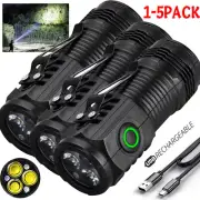 Outdoor Mini Tactical Flashlight Super Bright LED Torch Camping Lamp Waterproof