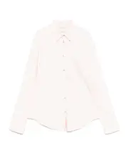 stretch cady crepe shirt 1,2 White