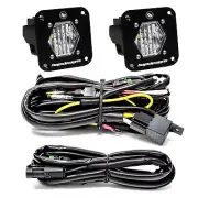 Baja Designs S1 Dual Flush Mount Reverse LED Light Pod Wide Cornering - Clear