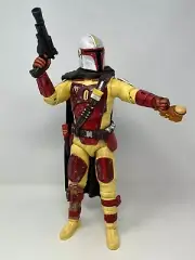 Custom Made 14” Mandolorian Figure, Custom Painted OOAK, One Of A Kind Star Wars