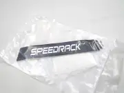 ARCTIC CAT 1411-050 SPEEDRACK DECAL BLACK / WHITE