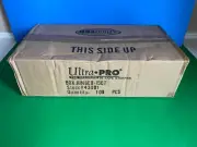 Unopened Cases of Clear Ultra Pro Hinged 15-Count Trading Card 100 Storage Boxes